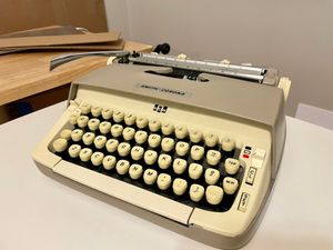 The fully manual Smith-Corona Galaxie typewriter I purchased